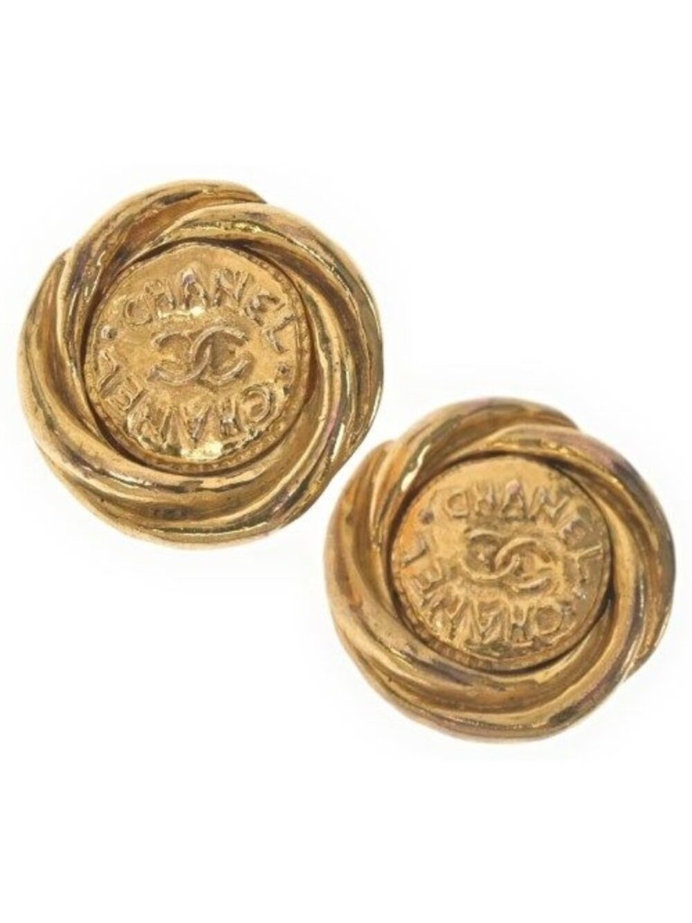 Chanel Earrings Gold